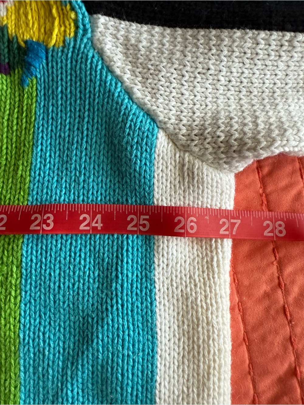 VTG Storybook Knits Colorful Parrot Knit Cardigan - Bright Multi 2X - Picture 2 of 6